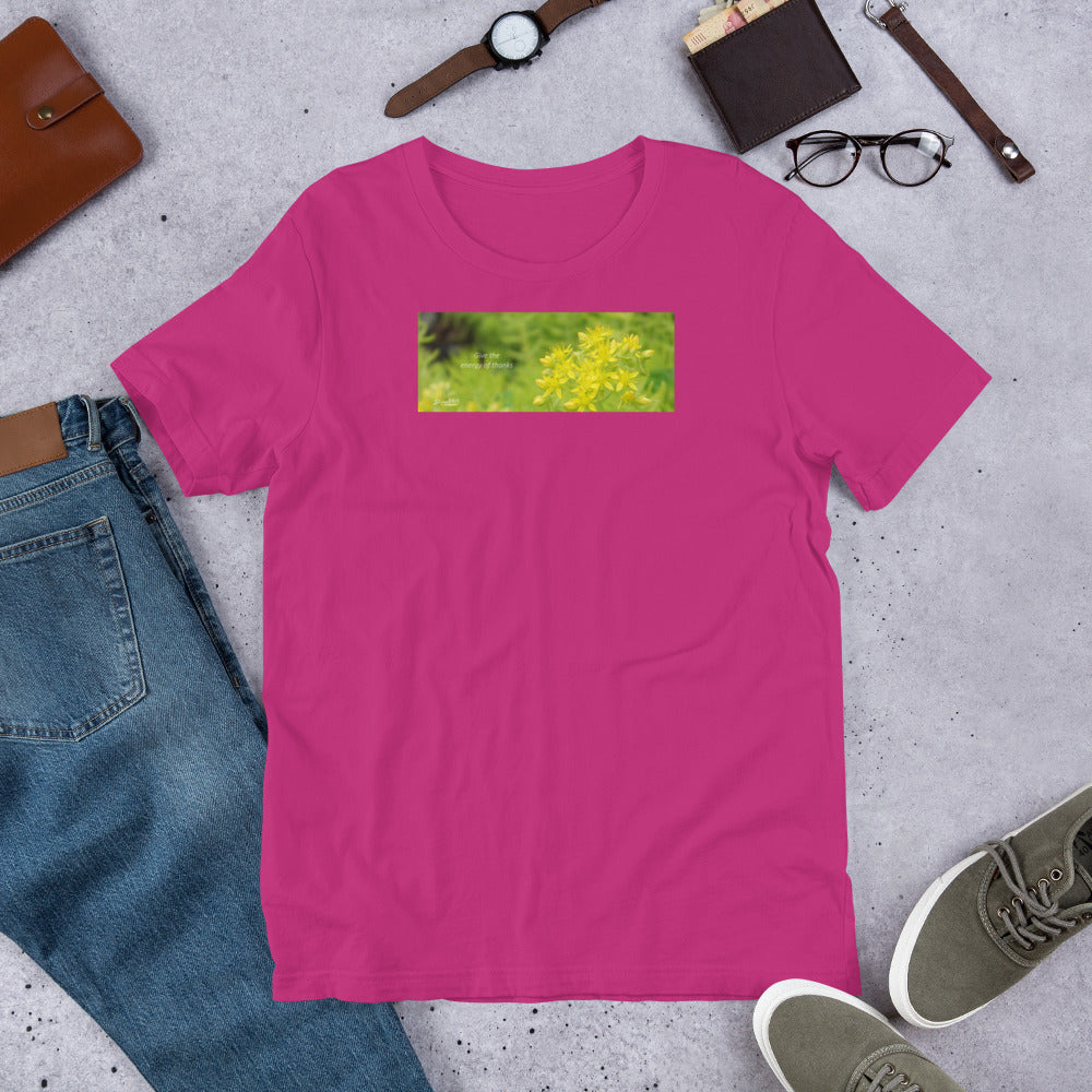 Sedum Angelina Stonecrop  "Give the energy of thanks"  Unisex T-Shirt