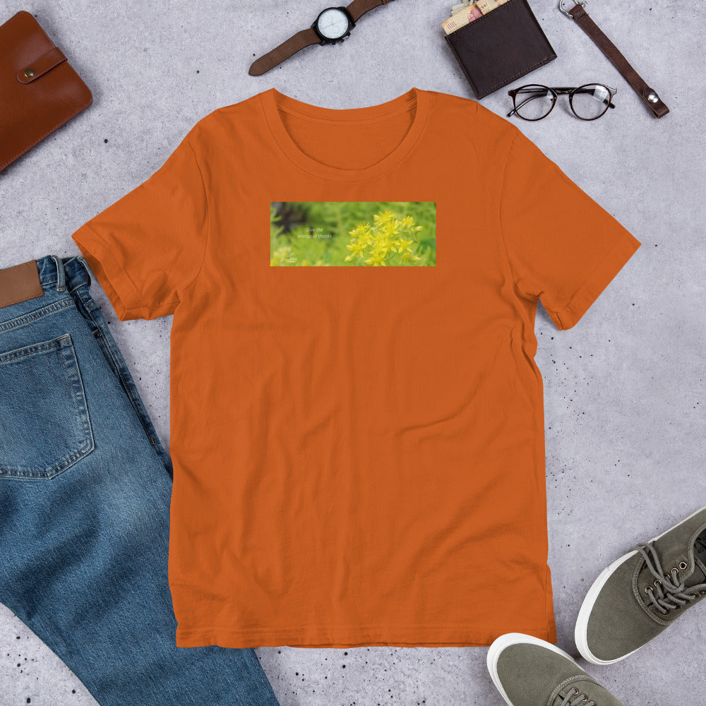 Sedum Angelina Stonecrop  "Give the energy of thanks"  Unisex T-Shirt