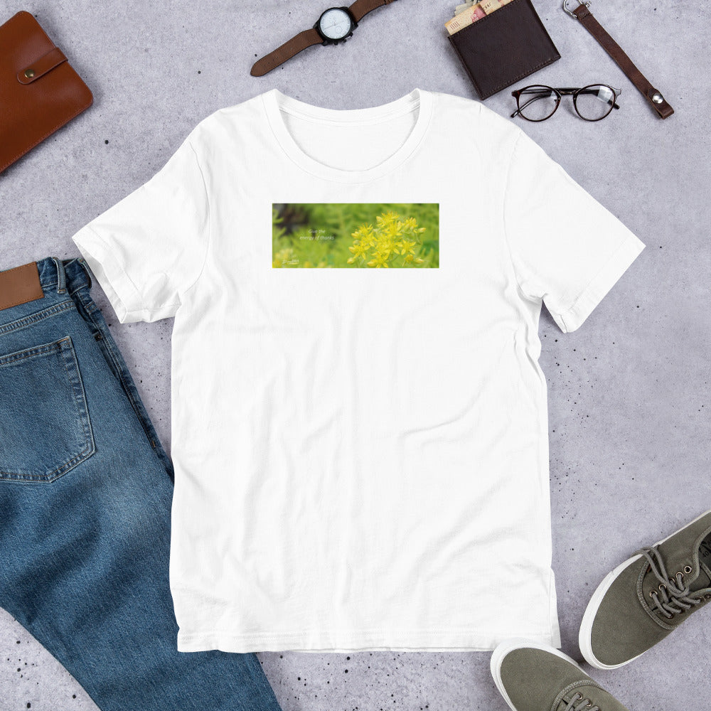 Sedum Angelina Stonecrop  "Give the energy of thanks"  Unisex T-Shirt