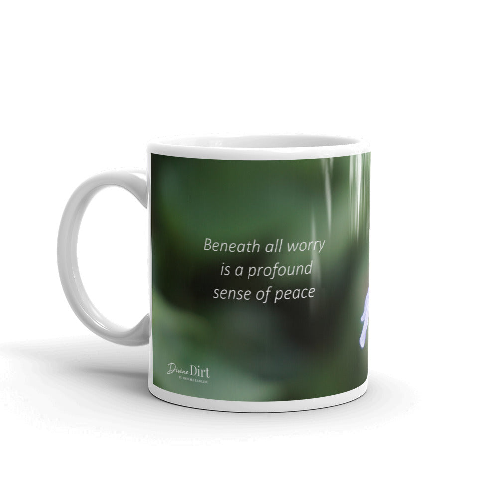 Blue Plumbago “Beneath all worry is a profound sense of peace”