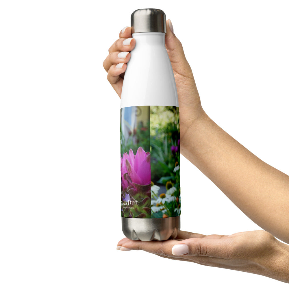 Siam Tulips Stainless Steel Water Bottle