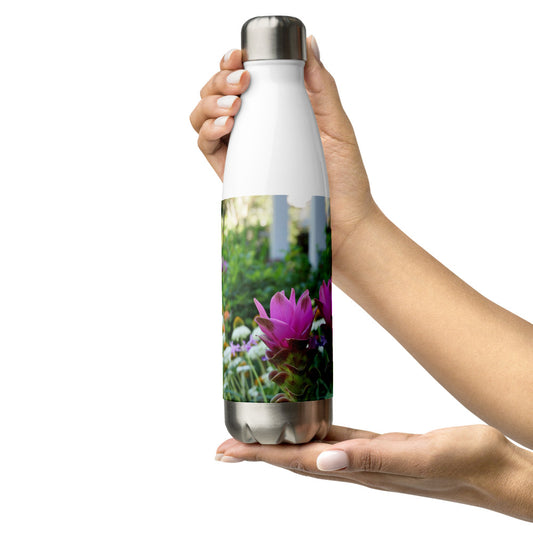 Siam Tulips Stainless Steel Water Bottle