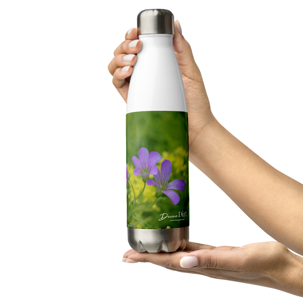 Oxalis Stainless Steel Water Bottle