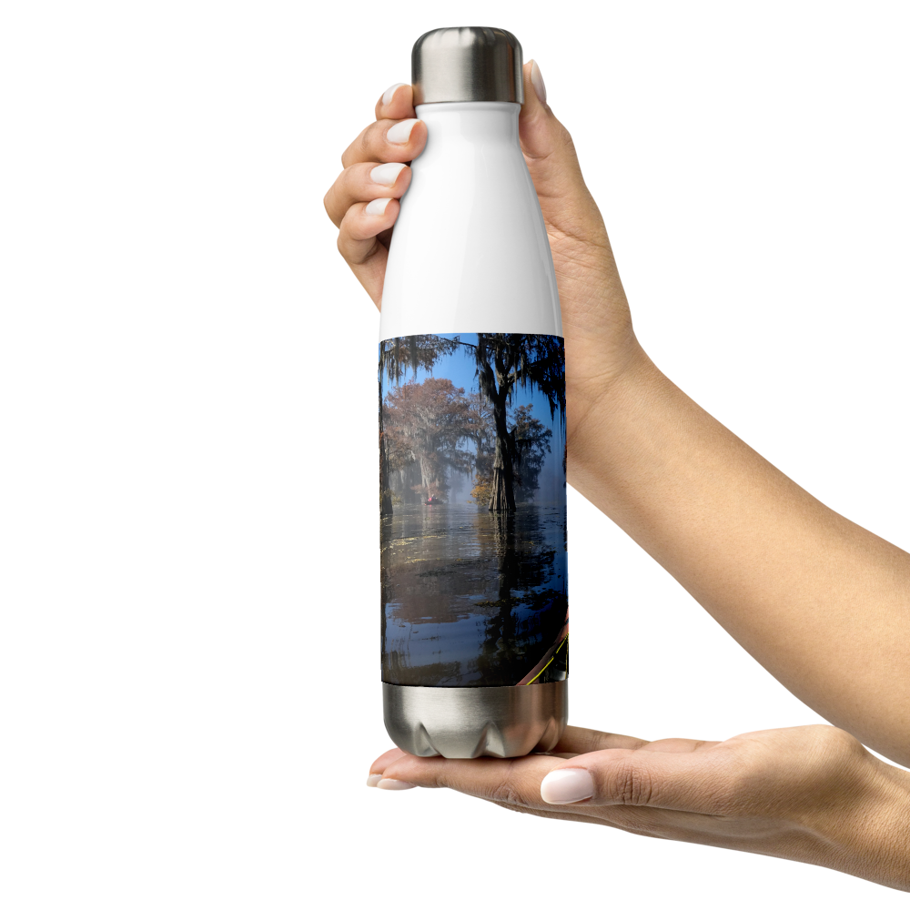 Atchafalaya Basin Kayaking Stainless Steel Water Bottle