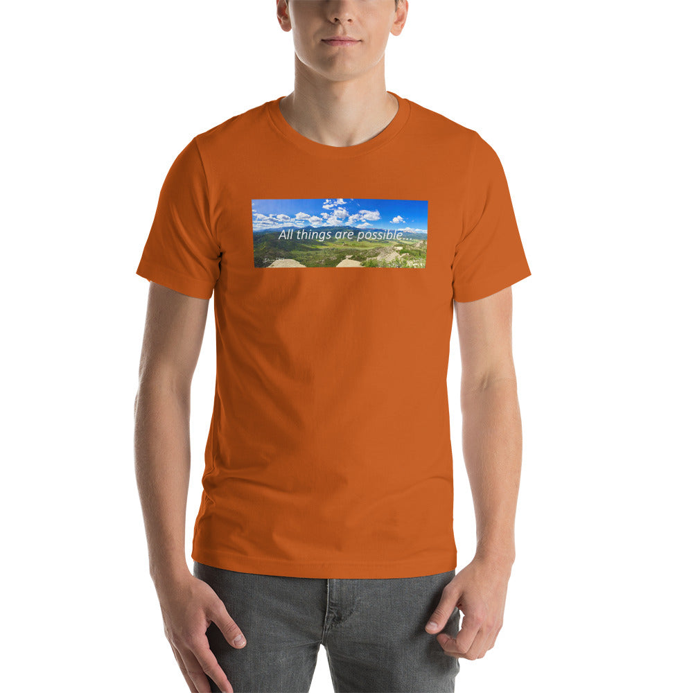 All things are possible short sleeve T-Shirt