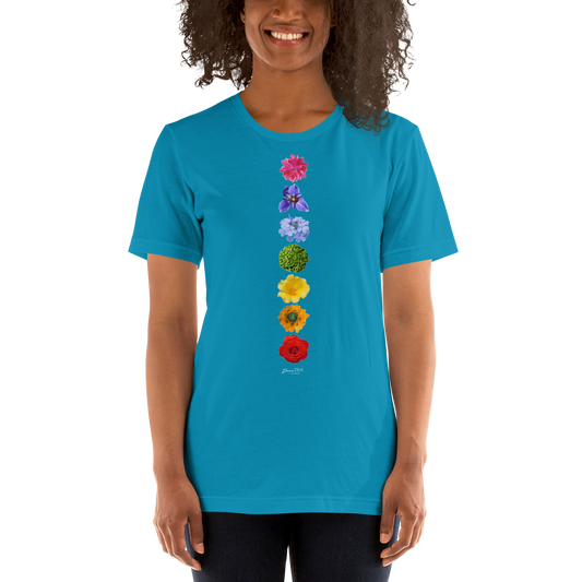 Energy Centers_Chakras_Short-Sleeve Unisex T-Shirt