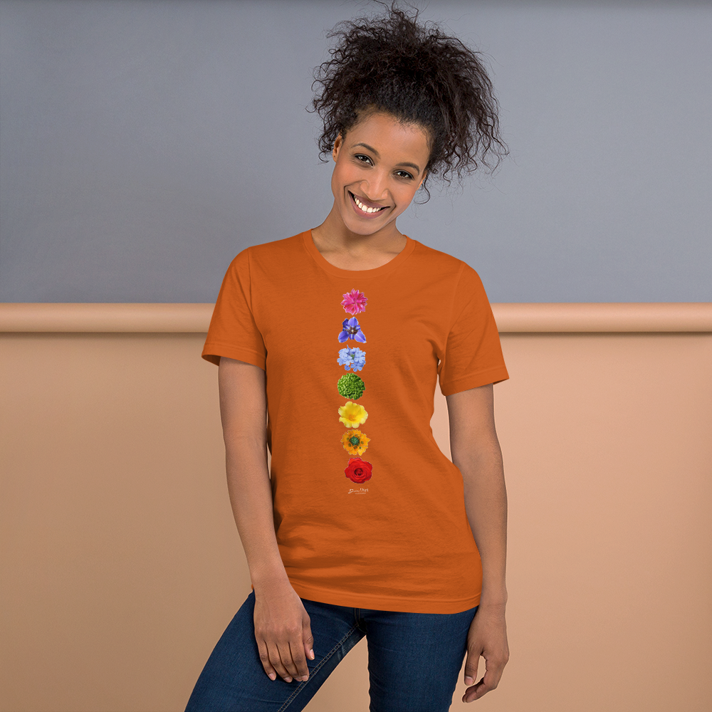 Energy Centers_Chakras_Short-Sleeve Unisex T-Shirt