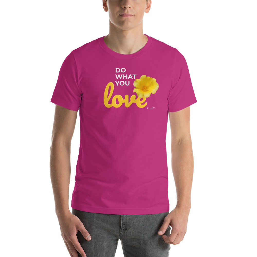 Do What You Love_Yellow Portulaca_darker colors