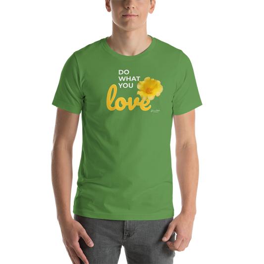 Do What You Love_Yellow Portulaca_darker colors