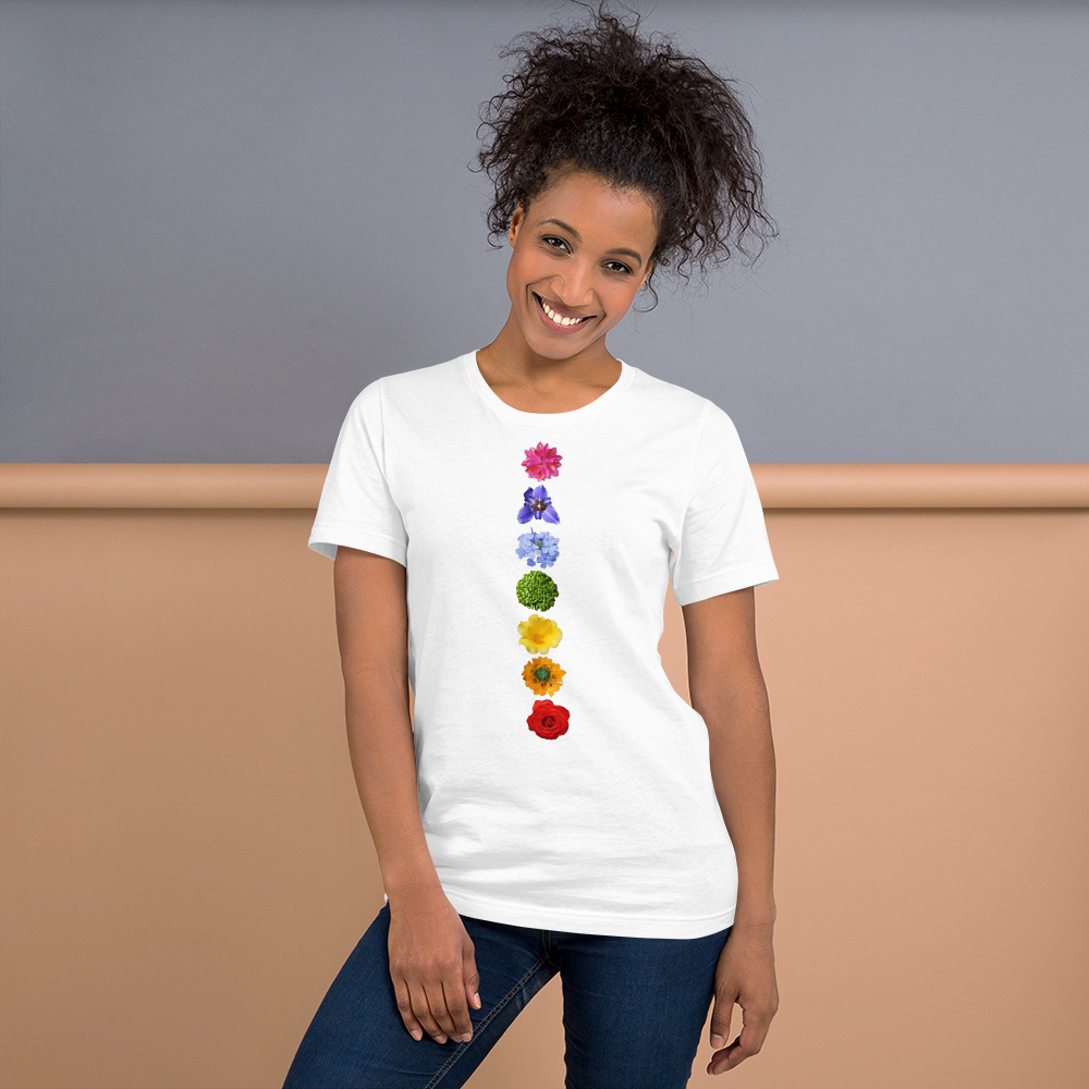 Energy Centers_Chakras_Short-Sleeve Unisex T-Shirt