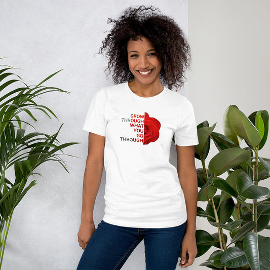 'Go through what you go through'  Unisex t-shirt