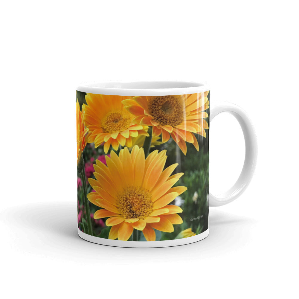 Golden Gerbera Daisies   "Enjoy Life"