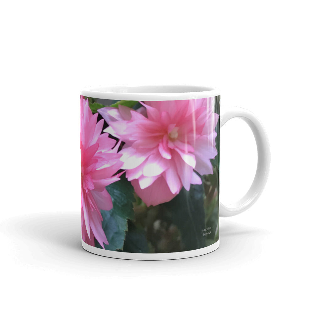 Pink Begonia without a message