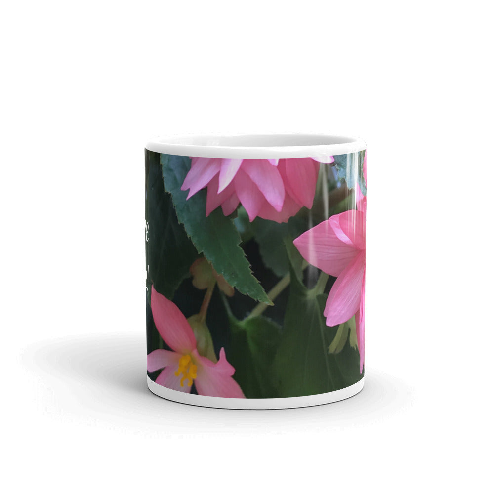 Pink Begonias  “Love Life!”